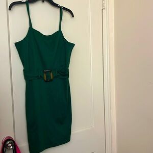 full circle trends green dress size: XL